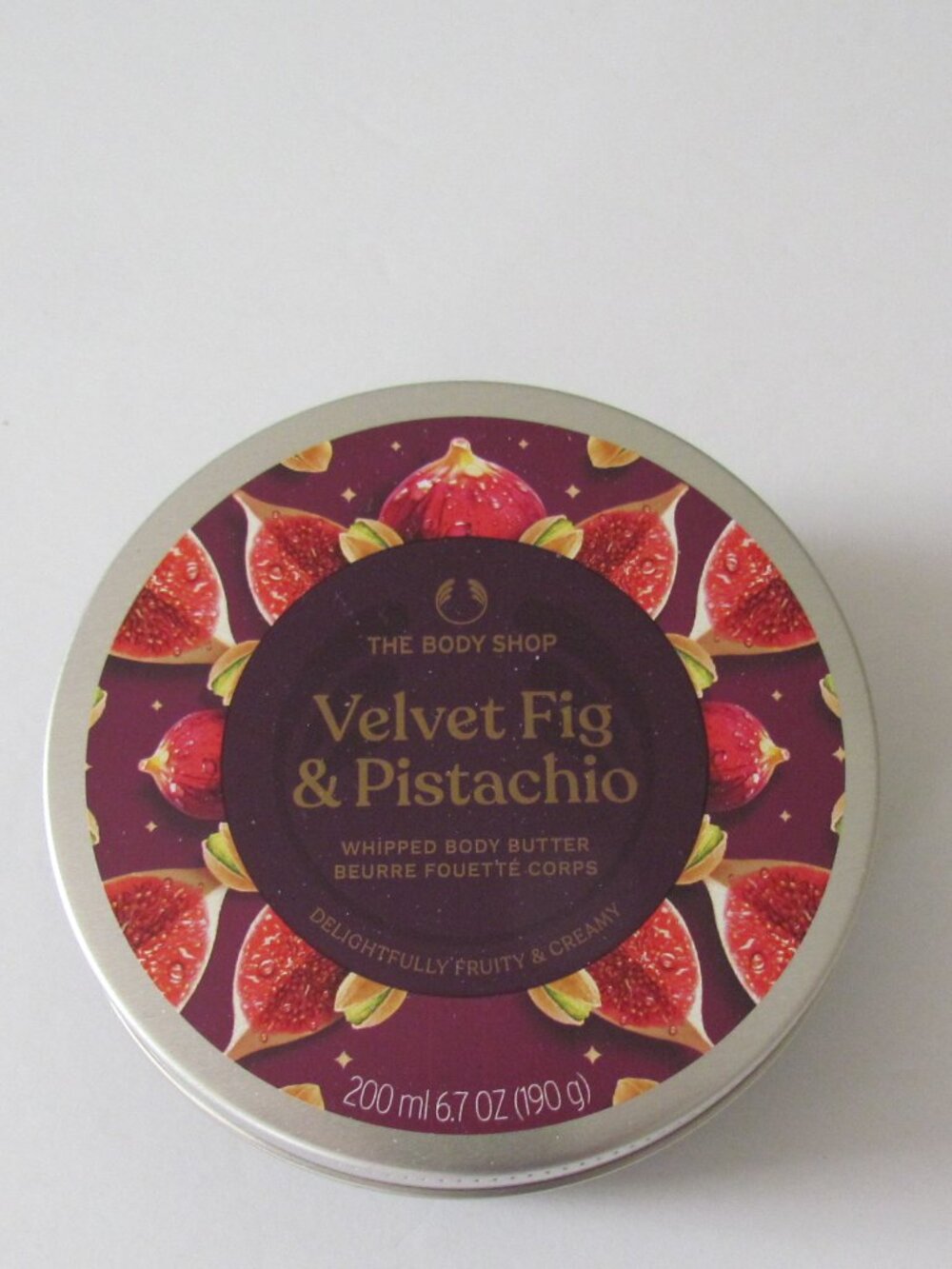 The Body Shop Velvet Fig & Pistachio Whipped Body Butter Limited Edition RARE